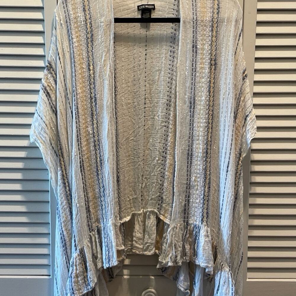 Steve Madden Kimono or Swim Cover up